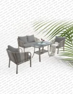 Artemis İkili Rattan Bahçe - Balkon Oturma Grubu
