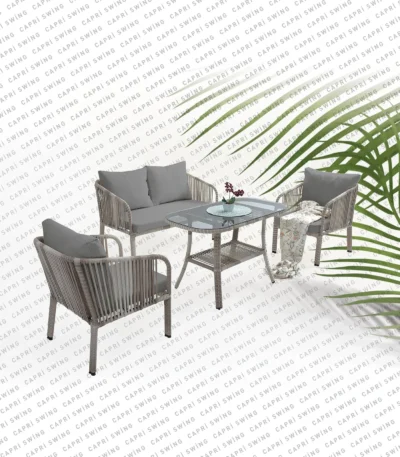Artemis İkili Rattan Bahçe - Balkon Oturma Grubu