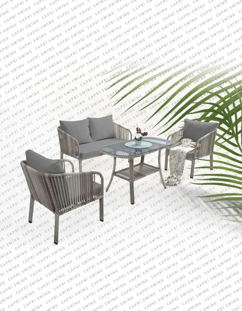 Artemis İkili Rattan Bahçe - Balkon Oturma Grubu