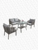 Artemis İkili Rattan Bahçe - Balkon Oturma Grubu