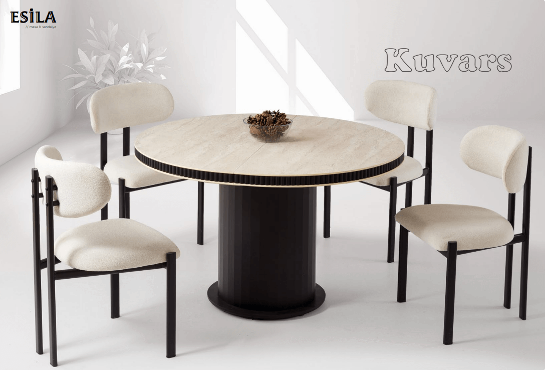 kuvars-masa-takimi-1 Kuvars Mutfak Masası