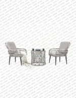 Pisa Tekli Rattan Bahçe Balkon Oturma Grubu