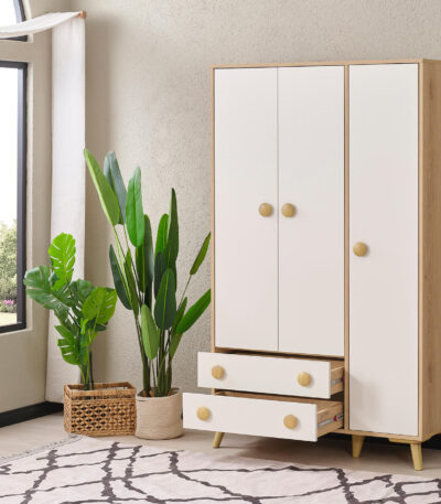 Puzzle 3 Kapaklı Gardrop