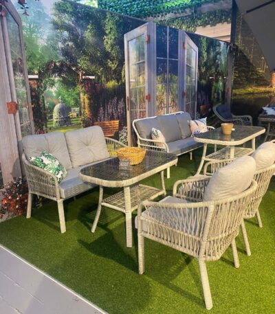 Asos İkili Rattan Bahçe – Balkon Oturma Grubu