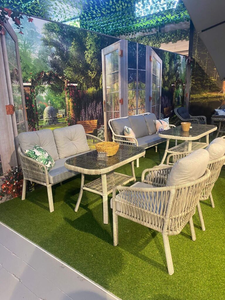 Asos İkili Rattan Bahçe – Balkon Oturma Grubu