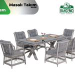 Ecem 90×180 Masa Takımı