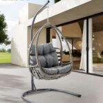 Malta Rattan Bahçe Balkon Salıncağı