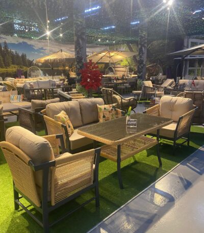 Nirvana İkili Rattan Bahçe – Balkon Oturma Grubu