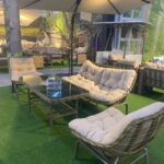 Sidney İkili Rattan Bahçe – Balkon Oturma Grubu